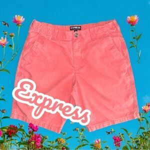EXPRESS l Coral Shorts l 4-pocket design l Button/zip l 31 l EUC